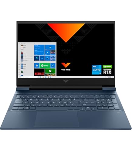 HP Victus 16 Gaming 16-Inch Laptop - Ryzen 7 6800H 8-Cores, 16GB